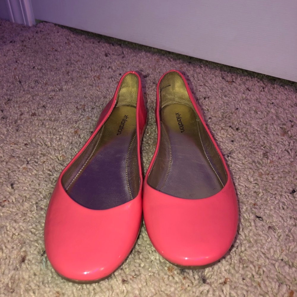Hot Pink Xhilaration Ballet Flats